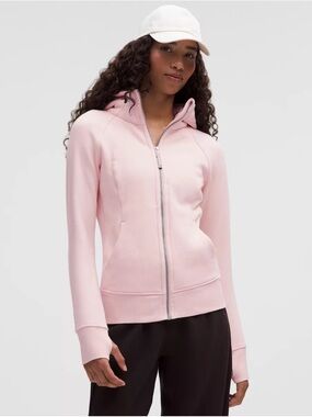 Lulu lemon scuba Pink Full‑Zip Hooded Sweatshirt